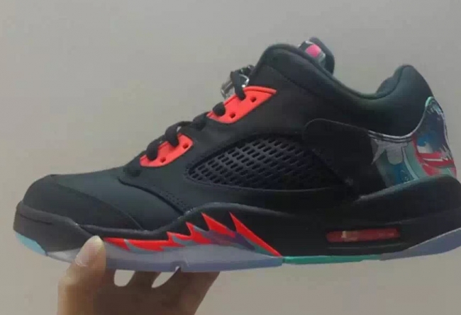 AJ5,Air Jordan 5,AJ5 Low AJ5 Air Jordan 5 Low “China” 中国配色实物新图
