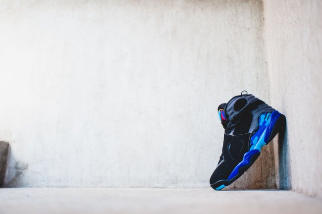 305381-025,AJ8,Air Jordan 8 305381-025AJ8水鬼 Air Jordan 8 “Aqua” 2015 款美图欣赏