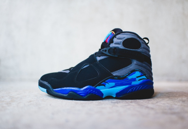 305381-025,AJ8,Air Jordan 8 305381-025AJ8水鬼 Air Jordan 8 “Aqua” 2015 款美图欣赏