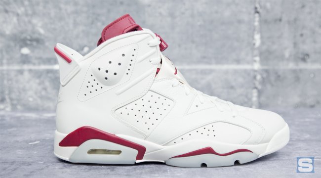 384664-116,AJ6,Air Jordan 6 384664-116AJ6魔力红 Air Jordan 6 “Maroon” 魔力红活力难挡