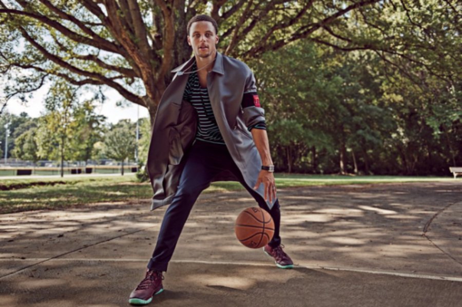 Curry 2,Under Armour,UA  库里上脚 Under Armour Curry 2 全新配色亮相 GQ 杂志