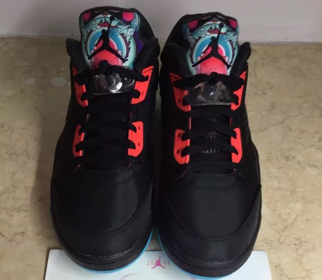 840475-060,AJ5,Air Jordan 5 840475-060AJ5 2016发售信息 Air Jordan 5 Low “China” 中国配色更多实物曝光