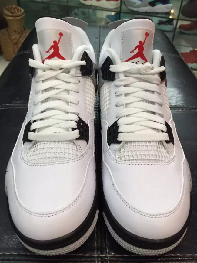 308496-104,AJ4,Air Jordan 4 308496-104AJ4 2016 款 Air Jordan 4 “White Cement” 白水泥实物新图