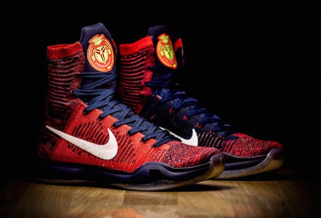 718763-614,Kobe 10 Elite,Kobe 718763-614科比10代 Kobe 10 Elite “American” 实物近赏