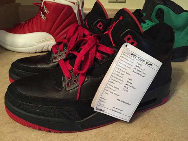 AJ3,Air Jordan 3 AJ3 Air Jordan 3 “Bred” Sample 样品亮相 eBay