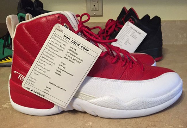 AJ12,Air Jordan 12 AJ12 2016发售信息 Air Jordan 12 麦克毕比 “Hawks” PE 实物展示