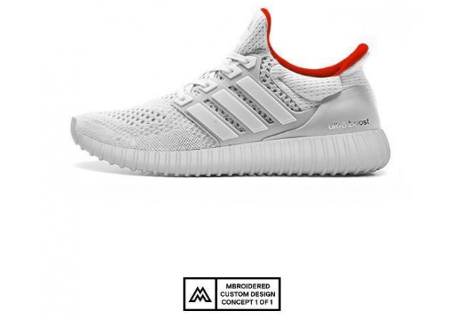 Ultra Boost  【球鞋插画】当 adidas Ultra Boost 遇上 Yeezy 鞋底