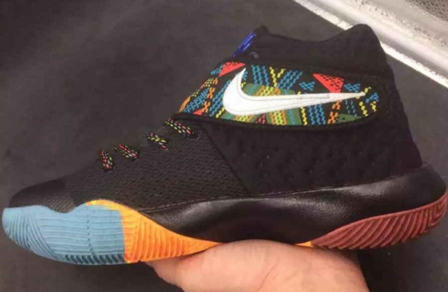 Kyrie 2,Nike  黑人月配色 Kyrie 2 “BHM” 全新图赏