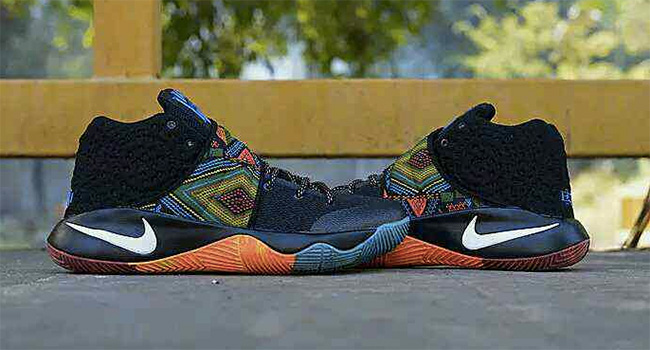 Kyrie 2,Nike  黑人月 Kyrie 2 “BHM” 实物近赏