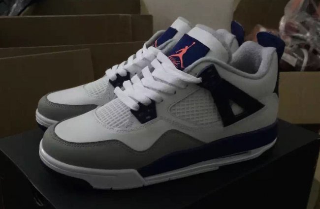487724-132,AJ4,Air Jordan 4 487724-132AJ4 Air Jordan 4 GS “Deep Royal Blue” 实物新图曝光