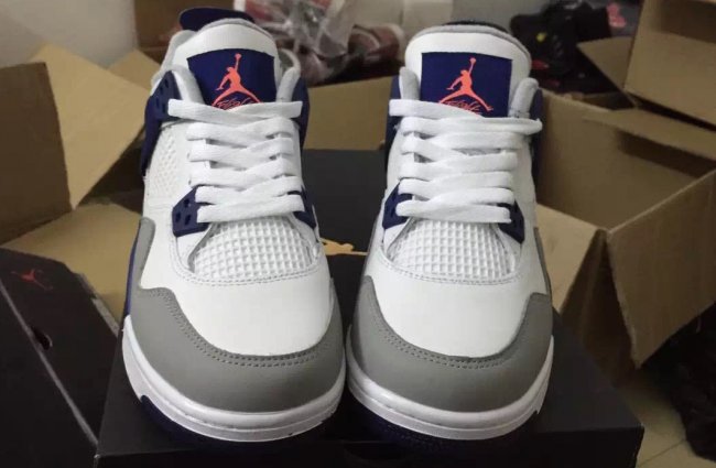 487724-132,AJ4,Air Jordan 4 487724-132AJ4 Air Jordan 4 GS “Deep Royal Blue” 实物新图曝光