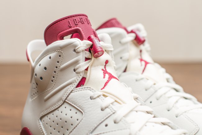384664-116,AJ6,Air Jordan 6 384664-116AJ6魔力红 Air Jordan 6 OG “Maroon” 现已发售