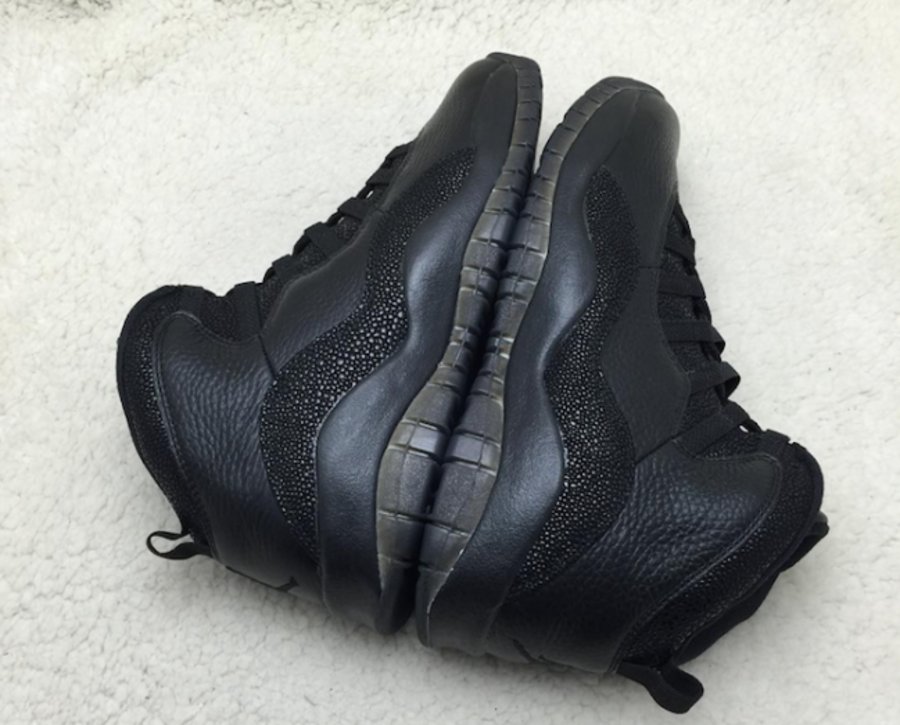 819955-030,AJ10,Air Jordan 10 819955-030AJ10 2016 款 Air Jordan 10 OVO “Black” 发售信息