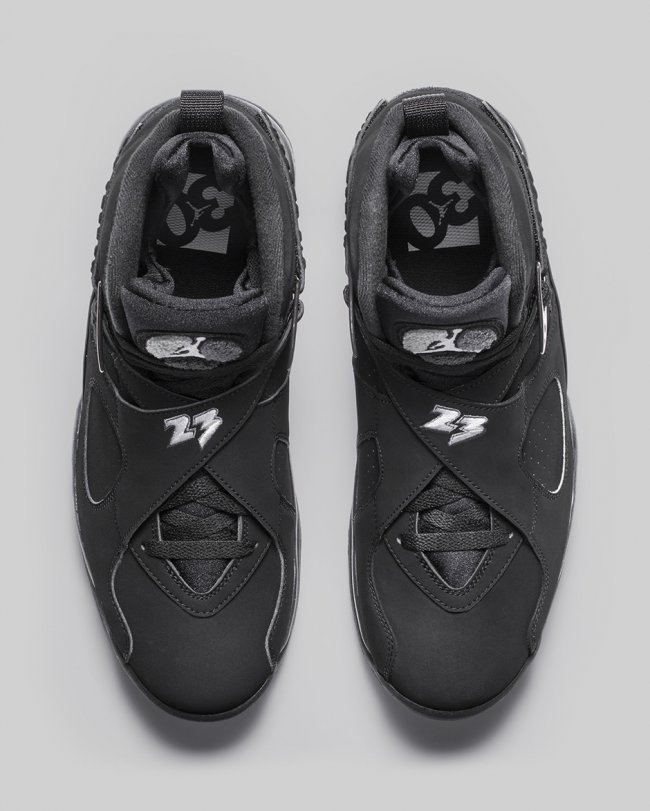 305381-003,AJ8,Air Jordan 8 305381-003AJ8黑银 黑银回归，Air Jordan 8 ＂Chrome＂ 下周六正式发售