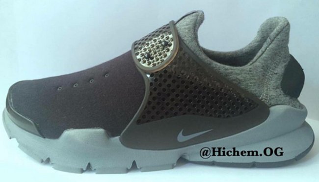 Sock Dart,Nike  丰富的材质选用，Nike Sock Dart “Tech Fleece” 曝光