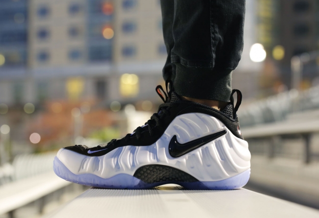 808643-100,珍珠泡 808643-100珍珠泡 Nike Air Foamposite Pro “Pearl” 2015 上脚实拍