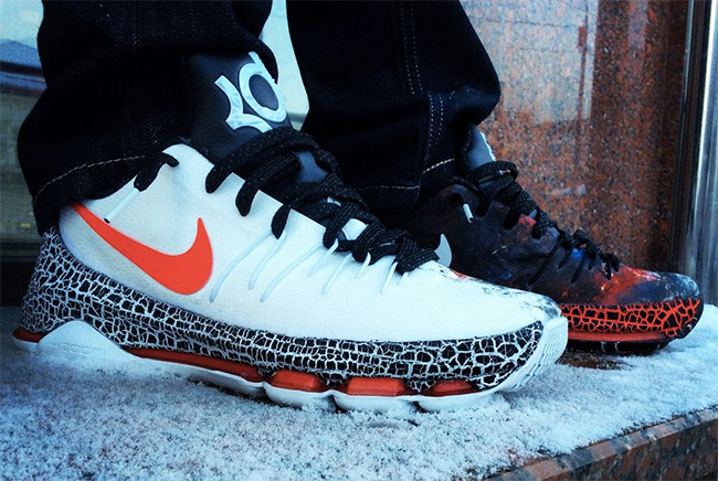 822948-106,KD8 822948-106 圣诞配色 KD8 “Christmas” 实物新图