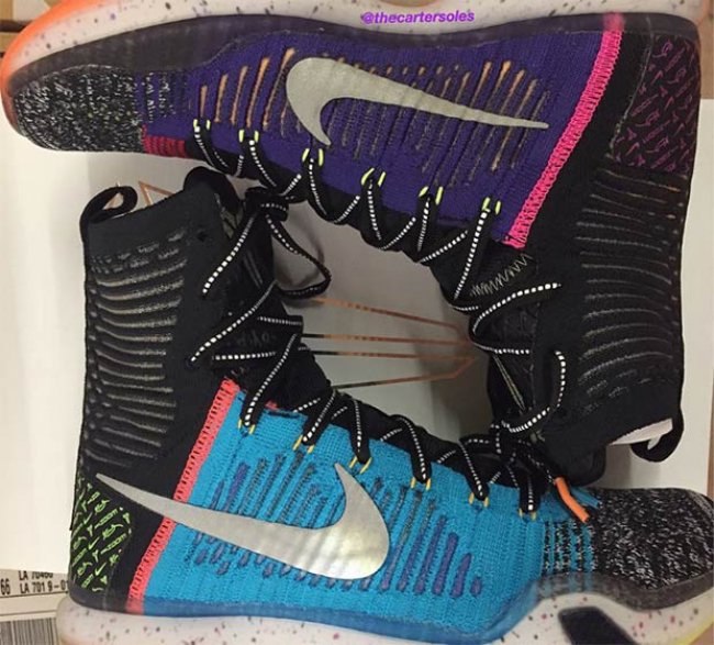 815810-900,Kobe 10 Elite,Kobe 815810-900 月底发售，Kobe 10 Elite “What The” 实物新图