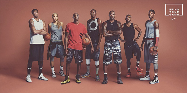 Nike Basketball  Nike Basketball 代言人全新合照