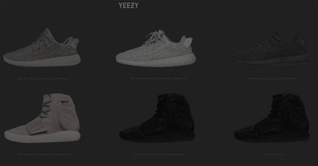 adidas Yeezy,Yeezy  adidas Yeezy 全系列官方补货，瞬间售罄！