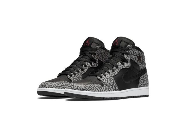 839115-013,AJ1,Air Jordan 1 839115-013AJ1 Air Jordan 1 “Black Elephant Print” 发售信息