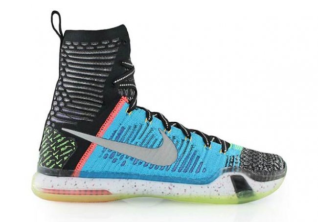 815810-900,Kobe 10 Elite,Kobe 815810-900科比 Kobe 10 Elite “What The” 实物近赏