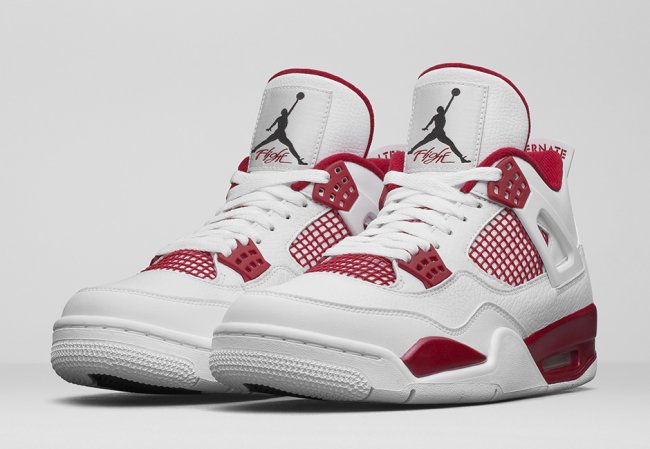 308497-104,AJ4,Air Jordan 4 308497-106AJ4 2016 公牛白红 Air Jordan 4 “Alternate ’89” 发售信息