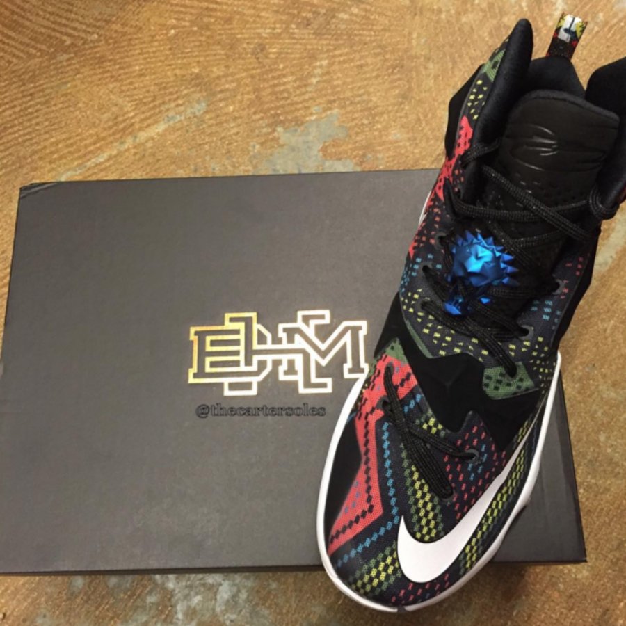 LBJ13,LeBron 13 LBJ13发售日期发售价 LeBron 13 “BHM” 黑人月实物曝光