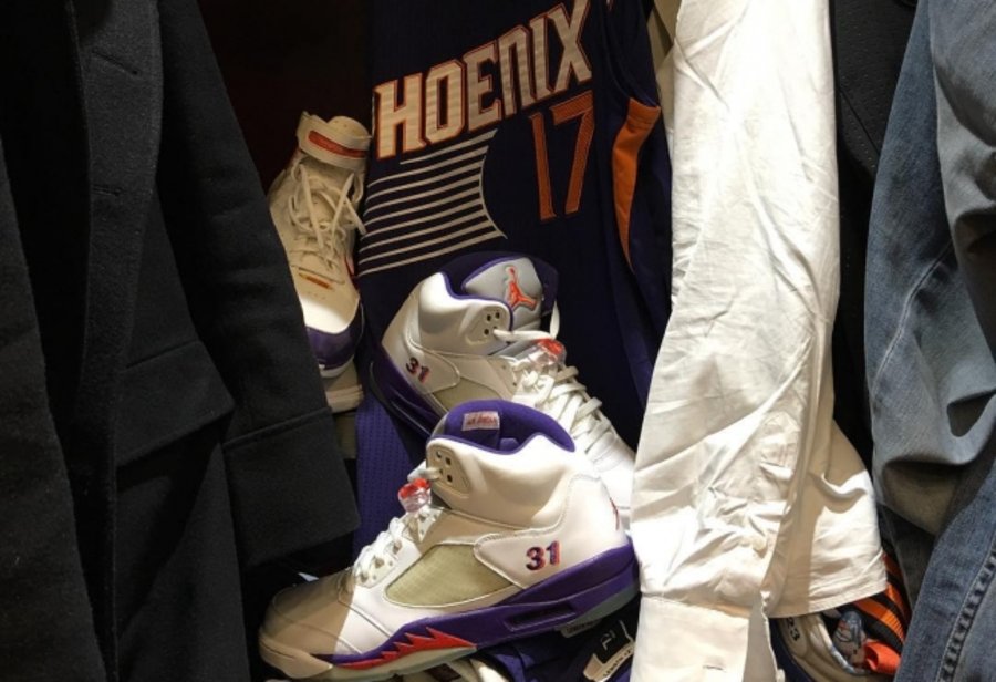 AJ5,Air Jordan 5 AJ5 P.J. Tucker 上脚太阳配色 Air Jordan 5 Shawn Marion PE