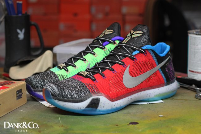 Kobe 10 Elite Low,Kobe 10  低帮呈现，Kobe 10 Elite Low “What The” 定制鞋款