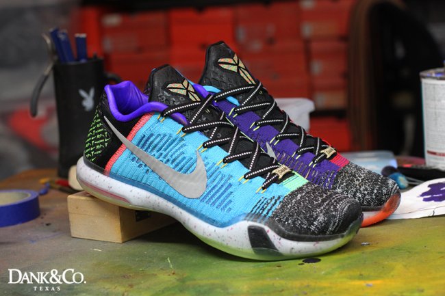 Kobe 10 Elite Low,Kobe 10  低帮呈现，Kobe 10 Elite Low “What The” 定制鞋款
