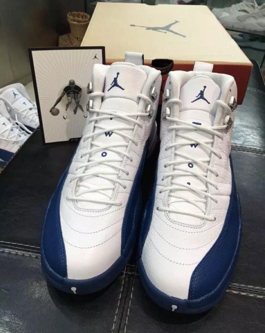 130690-113,AJ12,Air Jordan 12 130690-113AJ12 法国蓝 Air Jordan 12 “French Blue” 全新实物图片