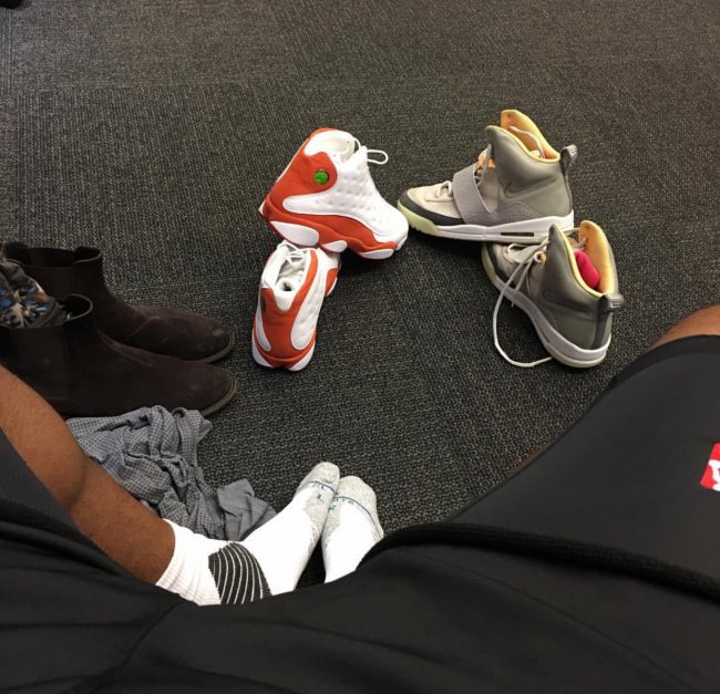 Tucker,Air Yeezy 2  回顾 P.J. Tucker 的赛前晒鞋