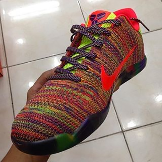 Kobe 11 Elite Low,Kobe 11 科比11代发售日期 Kobe 11 Elite Low “Multicolor” 多彩新配色实物曝光