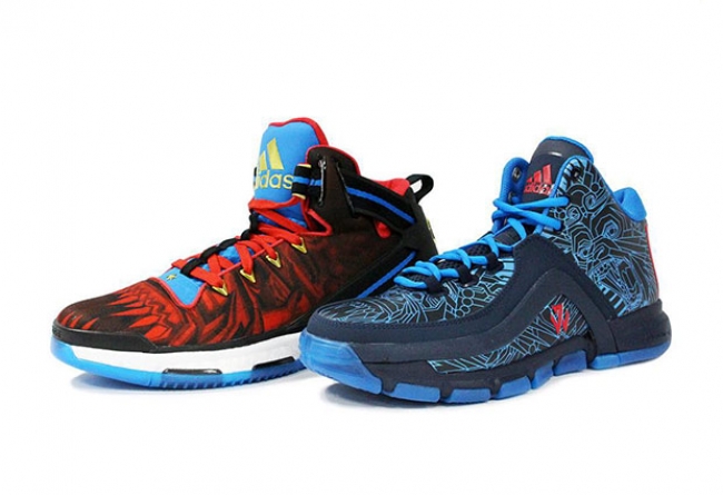 D Rose 6,Crazylight Boost 2.5  adidas Basketball 2016 中国新年套装亮相