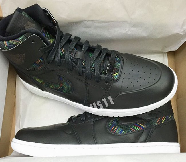 836749-045,AJ1,Air Jordan 1 836749-045AJ1 黑人月 Air Jordan 1 Nouveau “BHM” 发售信息