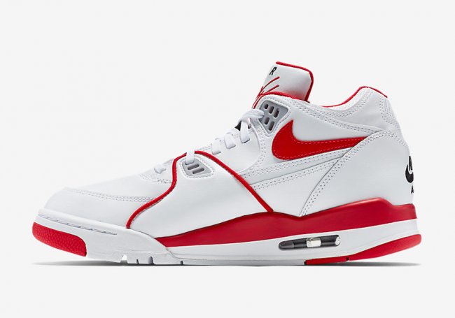 819665-100,Air Flight 89,Nike 819665-100 Nike Air Flight 89 OG 白红配色回归