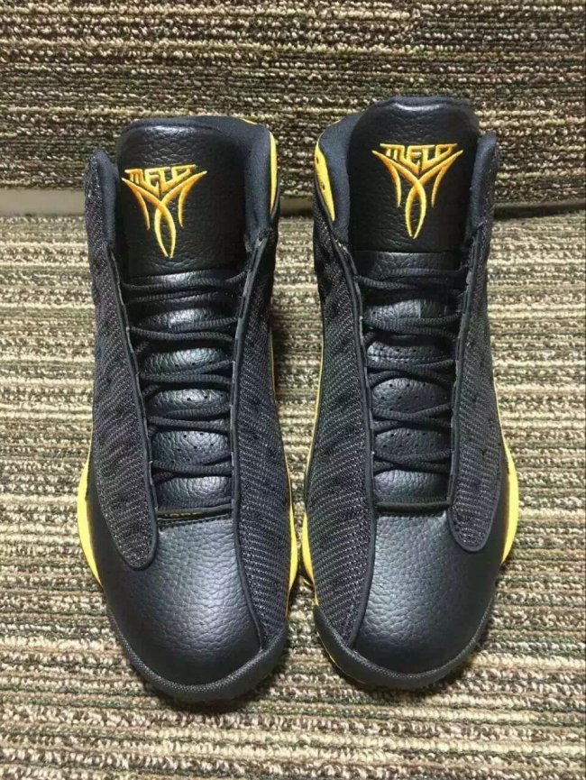 AJ13,Air Jordan 13 AJ13甜瓜安东尼 黑黄配色 Air Jordan 13 Melo PE 或将在 2016 上半年发售