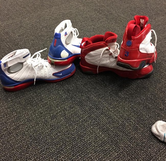 Tucker  来围观 P.J. Tucker 晒球鞋