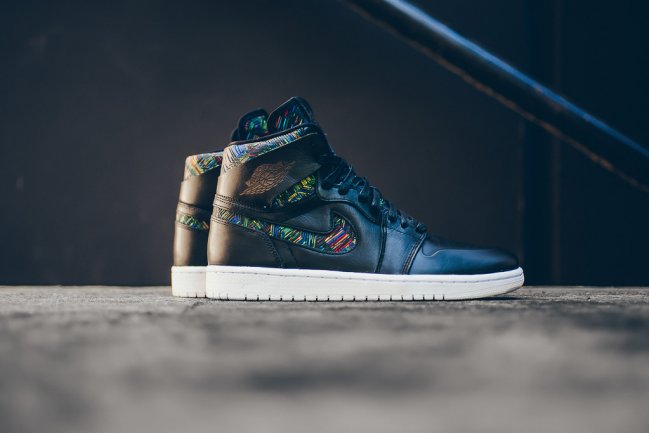 AJ1,Air Jordan 1 836749-045AJ1 Air Jordan 1 Nouveau “BHM” 黑人月美图近赏