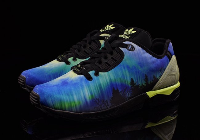 ZX Flux Decon  adidas ZX Flux Decon “Northern Lights” 呈现北极光风采