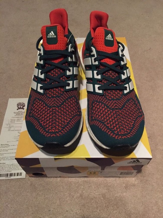Ultra Boost,adidas,adidas Ultr  adidas Ultra Boost “Miami Hurricanes” 黑红呈现