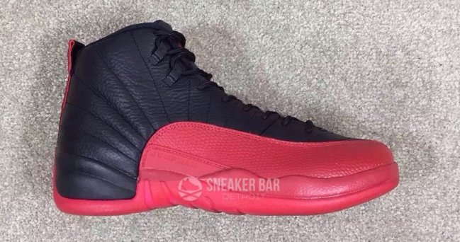 130690-002,AJ12,Air Jordan 12 130690-002AJ12病倒黑红 Air Jordan 12 “Flu Game” 2016 更多实物曝光