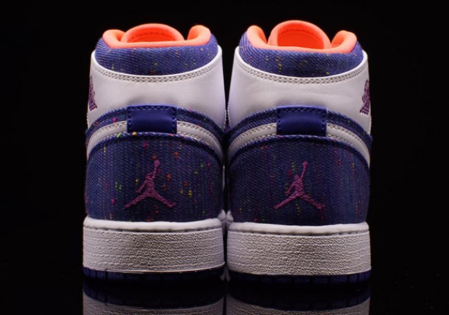 332148-411,AJ1,Air Jordan 1 332148-411AJ1 Air Jordan 1 GS “Purple Dusk” 皇家蓝女款新色
