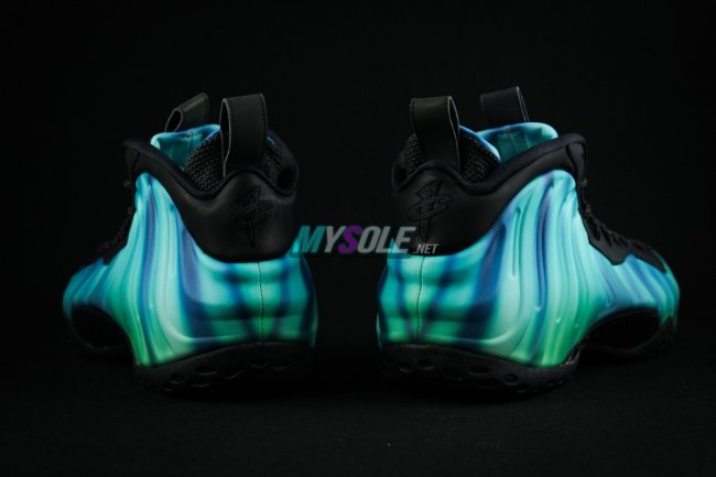 840559-001,Foamposite One,Foam 840559-001极光喷 Nike Air Foamposite One “Northern Lights” 清晰图赏