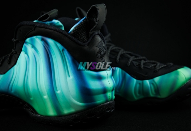 840559-001,Foamposite One,Foam 840559-001极光喷 Nike Air Foamposite One “Northern Lights” 清晰图赏