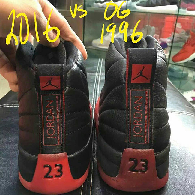 130690-002,AJ12,Air Jordan 12 130690-002AJ12病倒黑红 Air Jordan 12 “Flu Game” 全新实物近赏
