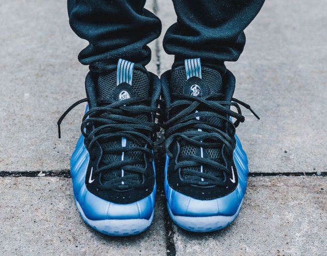314996-402,Foamposite One,Foam 314996-402北卡喷 Nike Air Foamposite One “University Blue” 上脚近赏