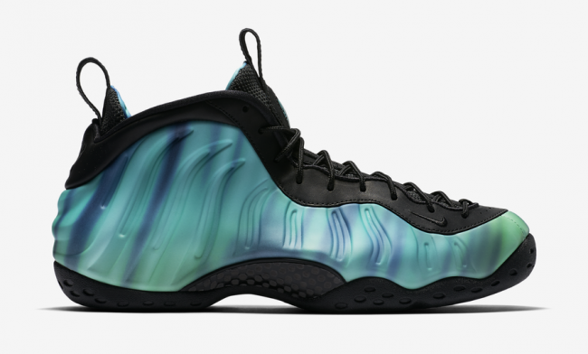 840559-001,Foamposite One,Foam 840559-001极光喷 Nike Air Foamposite One “Northern Lights” 官图释出