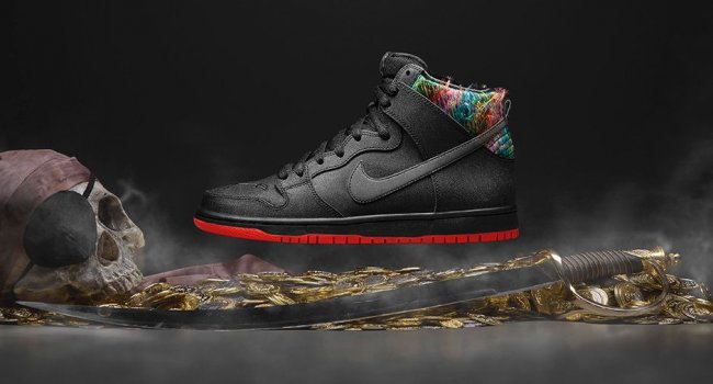 313171-028,Nike SB,Dunk High 313171-028 海盗配色 Nike SB Dunk High Pro “José Gaspar” 登场